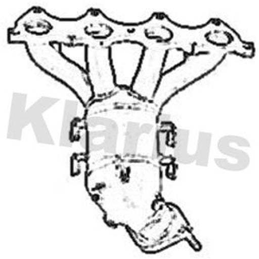 Klarius Diesel Particulate Filter W/Cat T/A 324031 285102BIA0 324031