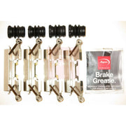 Apec Brake Pad Accessory Fitting Kit Front fits Nissan NV200 2010-2011 1.5 1.6