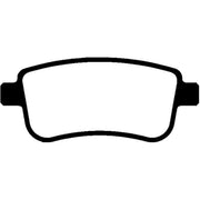 Abtex Rear Brake Pad Set PLU2058