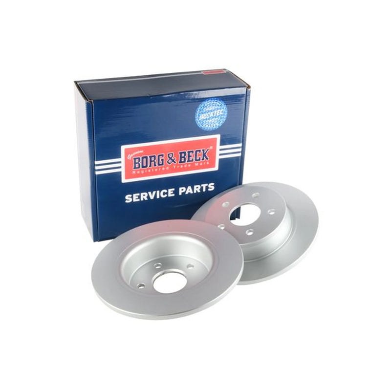 Borg & Beck Front & Rear Brake Discs & Pads fits Ford Grand C-Max 2015-2019 2.0