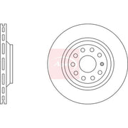 Apec Rear Brake Vented Discs & Pads fits Audi Q3 2013-2018 2.5