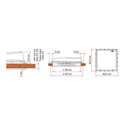 Fiamma Rooflight Vent Crystal for Motorhome Roof Ventilation Fiamma - Dynamic Drive