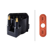 Hella Ignition Service Kit (1 Spark Plugs + Ignition Coil) fits Isuzu Impulse