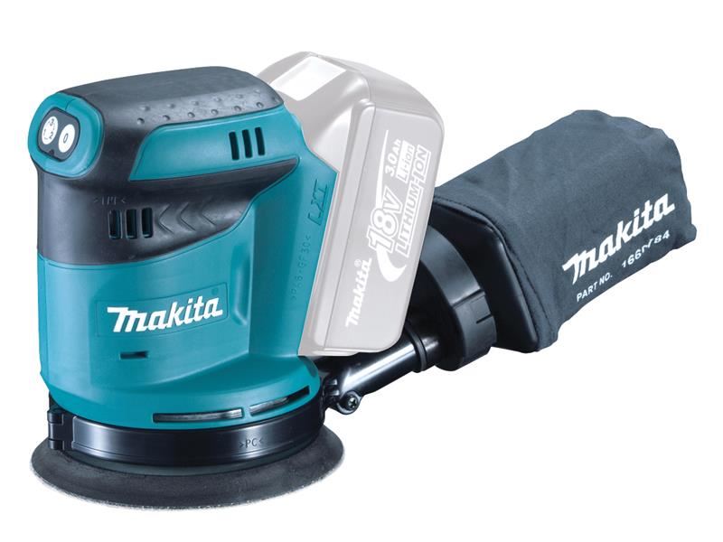Makita DBO180Z 125mm Random Orbital Sander 18V Bare Unit Makita - NN4 Online