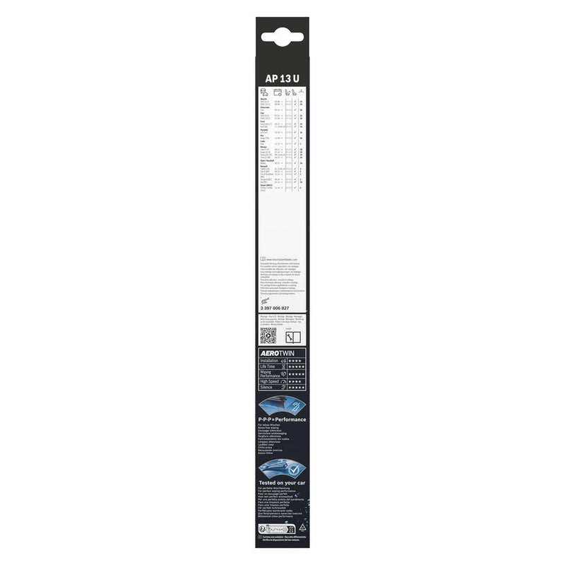 Bosch Front & Rear Aerotwin Plus Wiper Blade Set fits Nissan Juke 2010-2019
