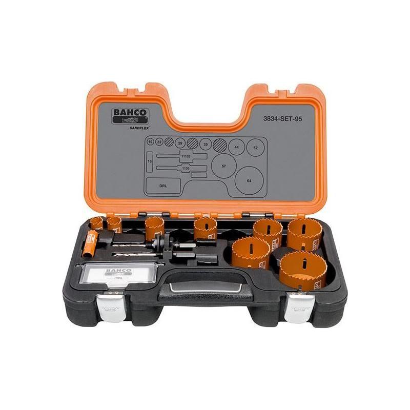 Bahco Professional Holesaw Set 3834-95 Sizes: 16-64mm Bahco - NN4 Online