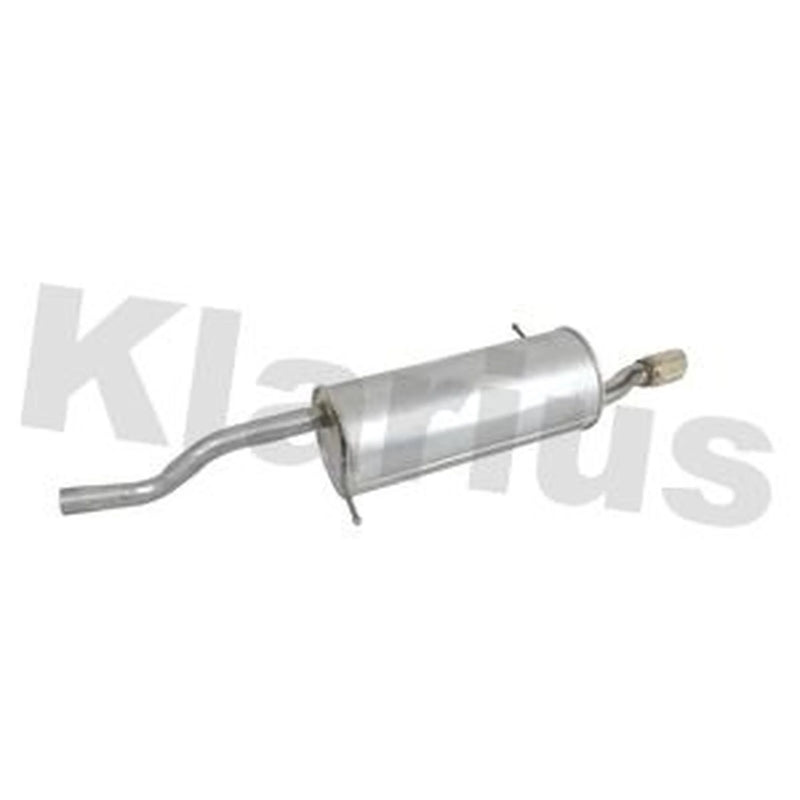 Klarius Box With Tail Pipe Rear fits Ford Fiesta VII 2017-2018 1.0