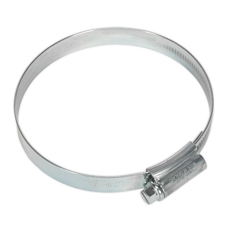 Sealey HI-GRIP Hose Clip Zinc Plated 70-90mm Pack of 10 HCJ4 Sealey  - Dynamic Drive