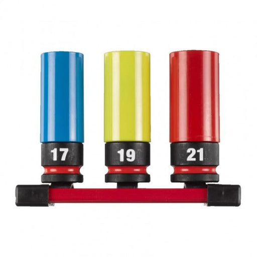 Milwaukee Shockwave Hex Socket 1/2In. Auto Set-3Pc Milwaukee - Dynamic Drive