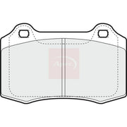 Apec Front & Rear Pads fits Seat Ibiza 2000-2002 1.8