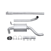 Hella Middle Silencer fits Ford Fiesta 1989-1995 1.1