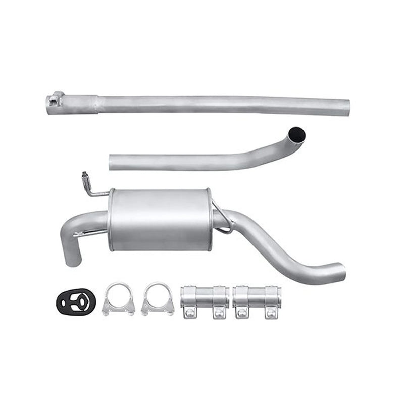 Hella Middle Silencer fits Ford Fiesta 1989-1995 1.1