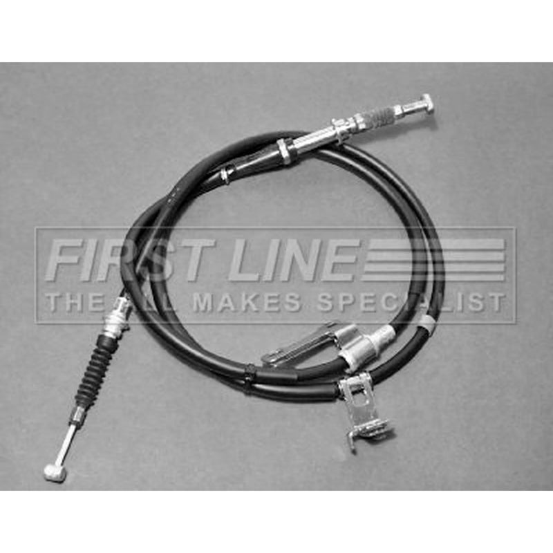 First Line Handbrake Cable Right Rear fits Mazda 626 Station 1998-2002 1.8 2.0