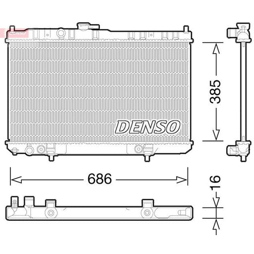 Denso Engine Radiator
