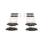 Bosch Front & Rear Pads fits Lexus Rx 2015 on