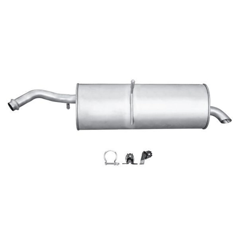 Hella End Silencer Rear fits Citroën C4 2008-2011 1.6