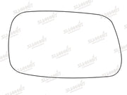 Summit Stick-On Standard Mirror Glass fits Toyota Avensis 97 to 02 LHS Summit - Bars 4 Cars