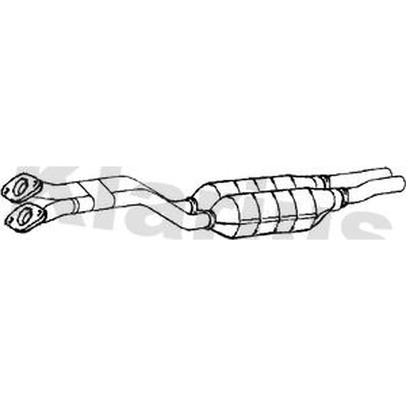 Klarius Catalyst Type Approved With Pipe fits BMW 3 2000-2006