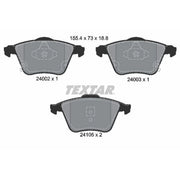 Textar Front Brake Pad Set 2400201
