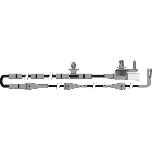 Abtex Brake Pad Wear Sensor Rear fits Jaguar Xe 2015 on 2.0 3.0