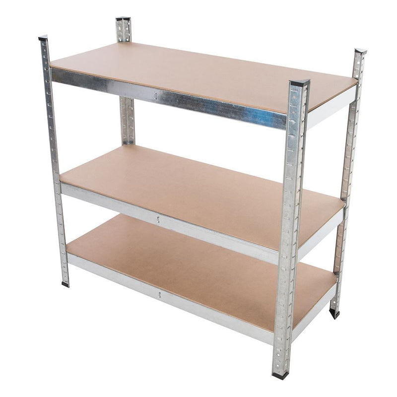 Silverline Boltless Freestanding Shelving Unit 5-Tier Silverline - Dynamic Drive