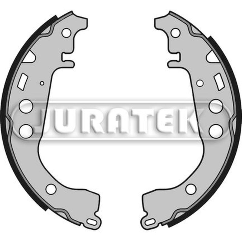 Juratek Brake Shoe Set Axle Kit Rear fits Toyota Corolla 2001-2007 1.8