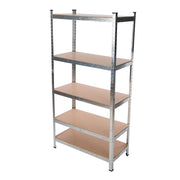 Silverline Boltless Freestanding Shelving Unit 5-Tier Silverline - Dynamic Drive