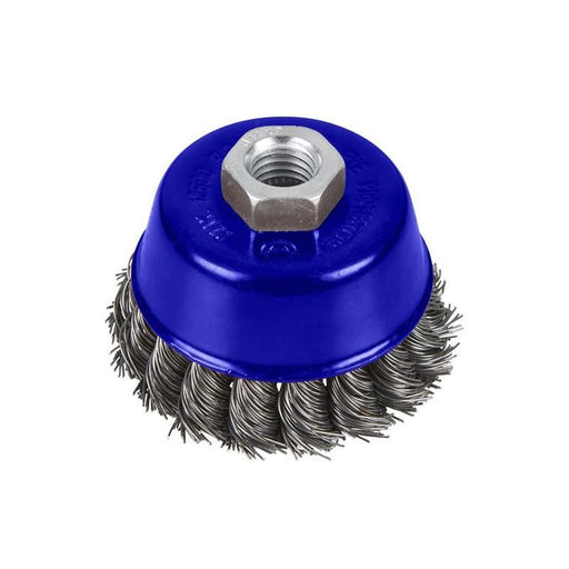 Bluespot Tools Twist Knot Cup Brush 75mm M14 X 2 BlueSpot Tools - Dynamic Drive