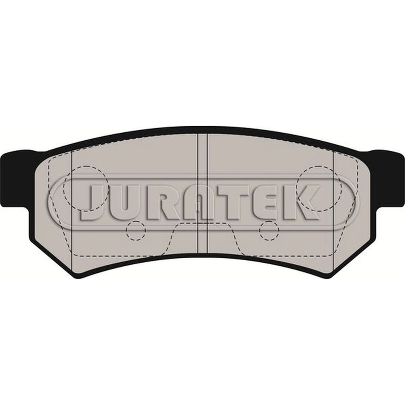 Juratek Rear Brake Pad Set fits Chevrolet Lacetti 2005-2013 1.4 1.6 1.8 2.0