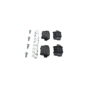 Bosch Front & Rear Pads fits Fiat Grande Punto 2005-2009 1.4 1.6 1.9