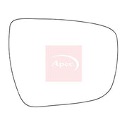 Apec Exterior Wing Mirror Glass Right fits Nissan Juke 2010-2019 1.2 1.5 1.6