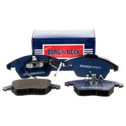 Borg & Beck Front Brake Vented Discs & Pads fits VW Mpv 2010-2015 1.4 1.6