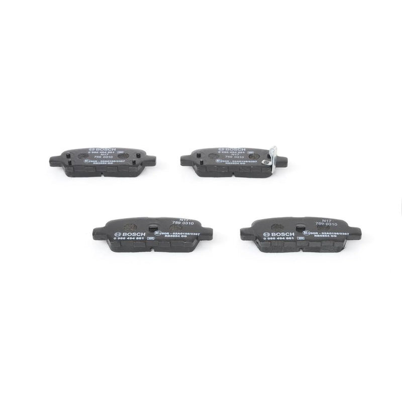 Bosch Front & Rear Pads fits Suzuki Grand Vitara II 2005-2015 1.9 2.0 2.4 3.2