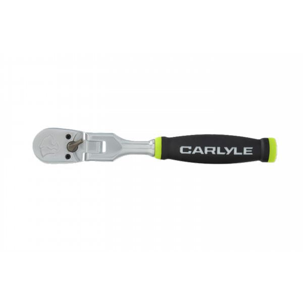 Carlyle Tools 1/4Dr Ratchet Stubby Comfort Grip - image 1