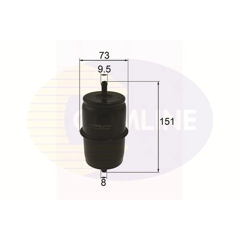 Comline Fuel Filter Element fits Jeep Cherokee 1984-2001 2.5 4.0
