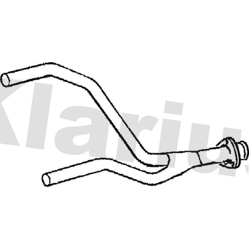 Klarius Exhaust Pipe OD fits Land Rover Discovery I 1989-1994 3.5