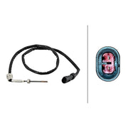 Hella Exhaust Gas Temperature Sensor 6PT 358 181-371
