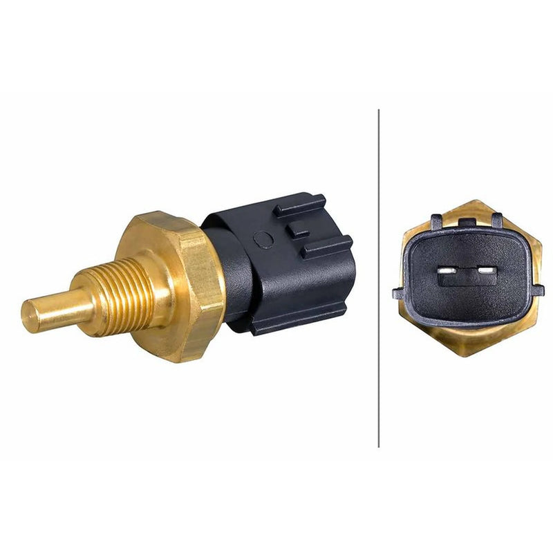 Hella Coolant Temperature Sensor fits Infiniti QX50 II 2017 on 2.0