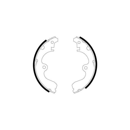 Mintex Brake Shoe Set Axle Kit fits Toyota Cynos 1990-1995 1.5