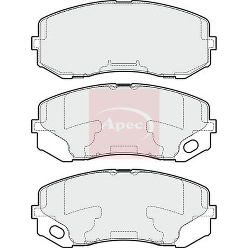 Apec Brake Pad Set