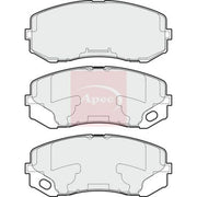 Apec Brake Pad Set PAD1726