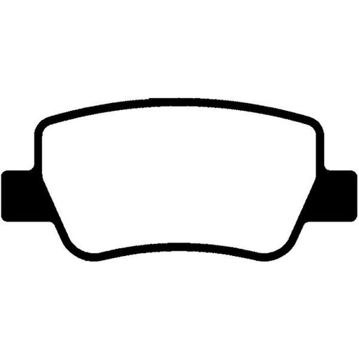Abtex Rear Brake Pad Set fits Toyota Avensis 2008-2018 1.6 1.8 2.0 2.2