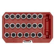 Sealey Locking Wheel Nut Key Set 20pc VAG SX219 Sealey - Dynamic Drive