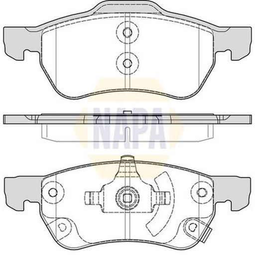 NAPA Front Brake Pad Set NBP1684