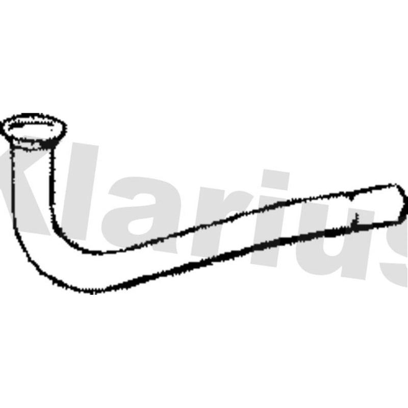 Klarius Exhaust Pipe OD fits Renault Super 5 1985-1990 1.4