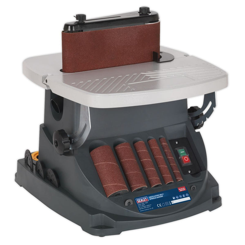 Sealey Oscillating Belt/Spindle Sander 230V SM1300 Sealey  - Dynamic Drive