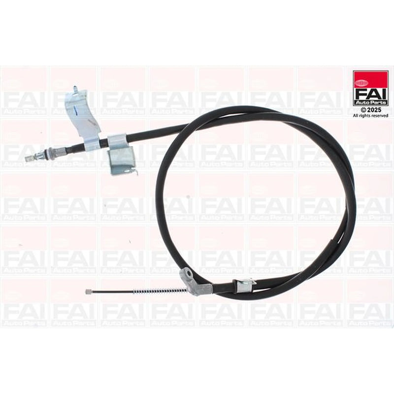 FAI Handbrake Cable Right Rear fits Nissan X-Trail II 2007-2013 2.0 2.5