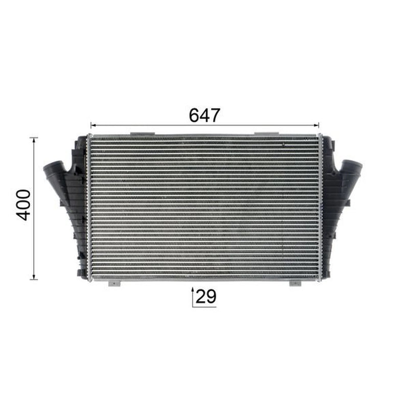 Mahle Intercooler (Charge Air Cooler) fits Fiat Croma 2005-2011 2.4