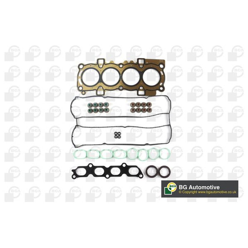 BGA Cylinder Head Bolt Set with Cylinder Head Gasket Kit fits Ford Fiesta VI