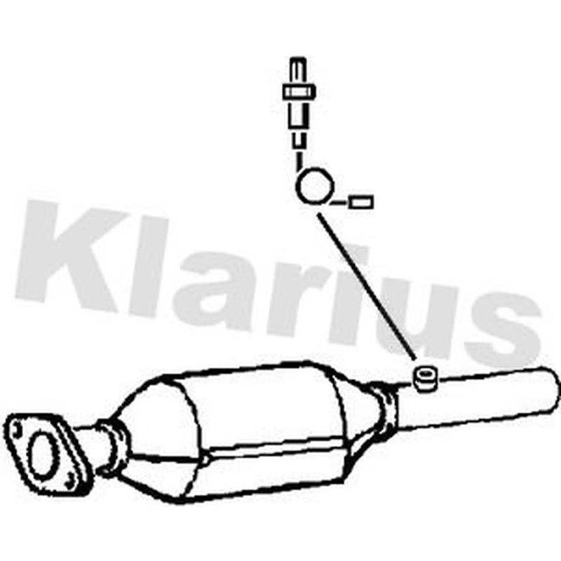 Klarius Catalyst Type Approved fits Skoda Octavia II 2004-2013 1.4